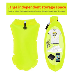 High-Visibility Safety Tow Float & Dry Bag